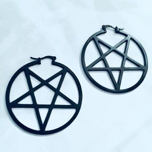 Killstar pentagram earrings